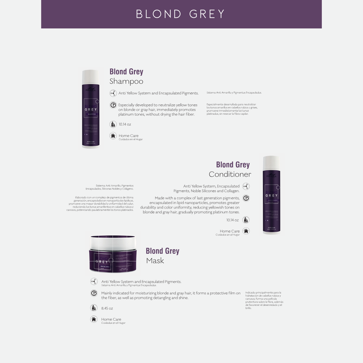 Blond Grey Hair Mask - Image 2